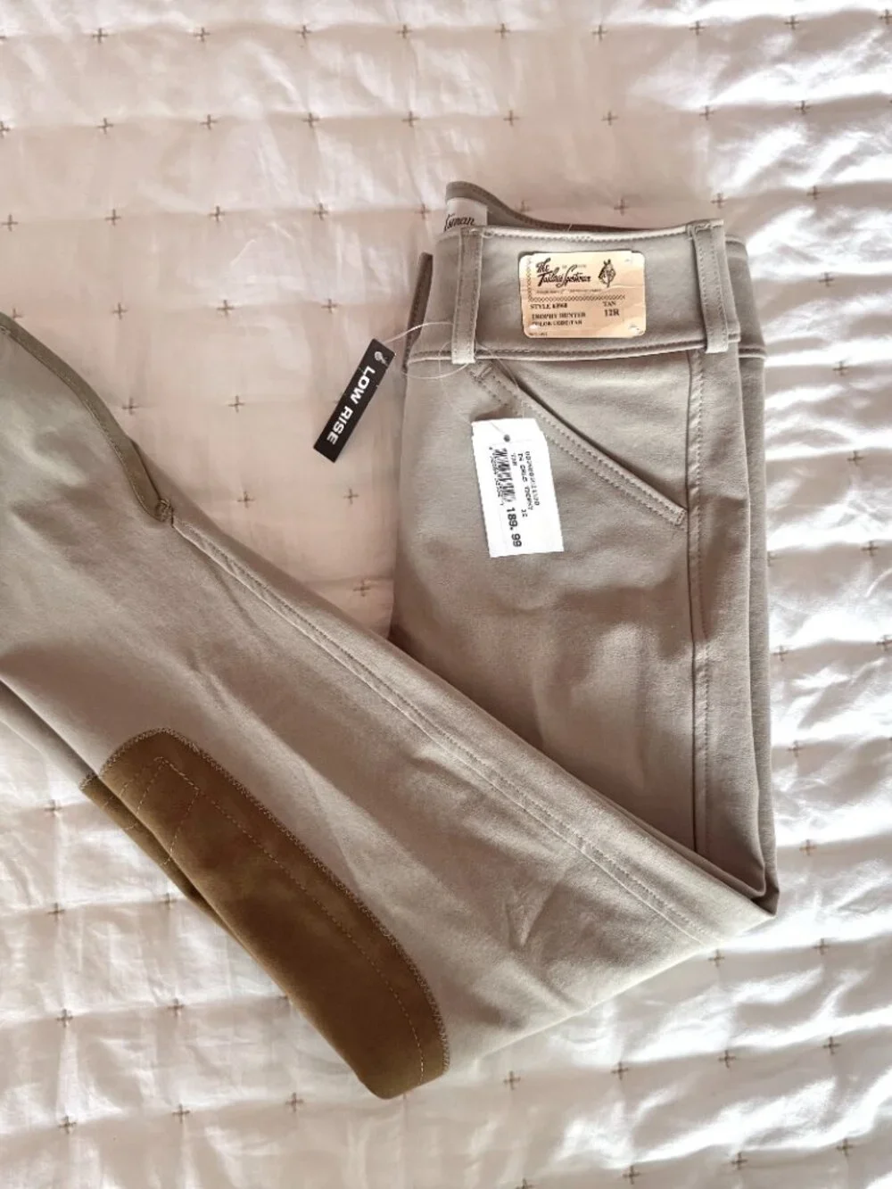 NWT The Tailored Sportsman Girl's Trophy Hunter Breech-Front Zip Girls sz 12